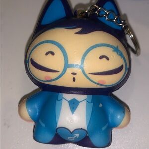 Squishy Cat purse/bag charm Keychain